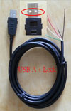 USB A + Lock